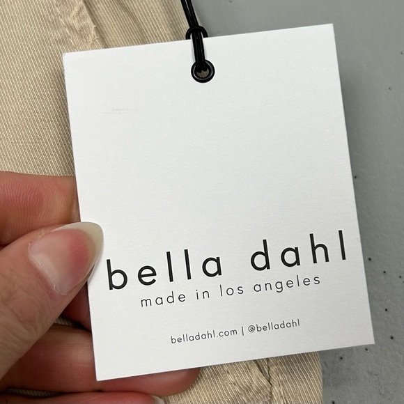 Bella Dahl Sofia Wide Leg Crop Pants Women’s Size 26 Garment Dyed Tencel Soft - Picture 9 of 9